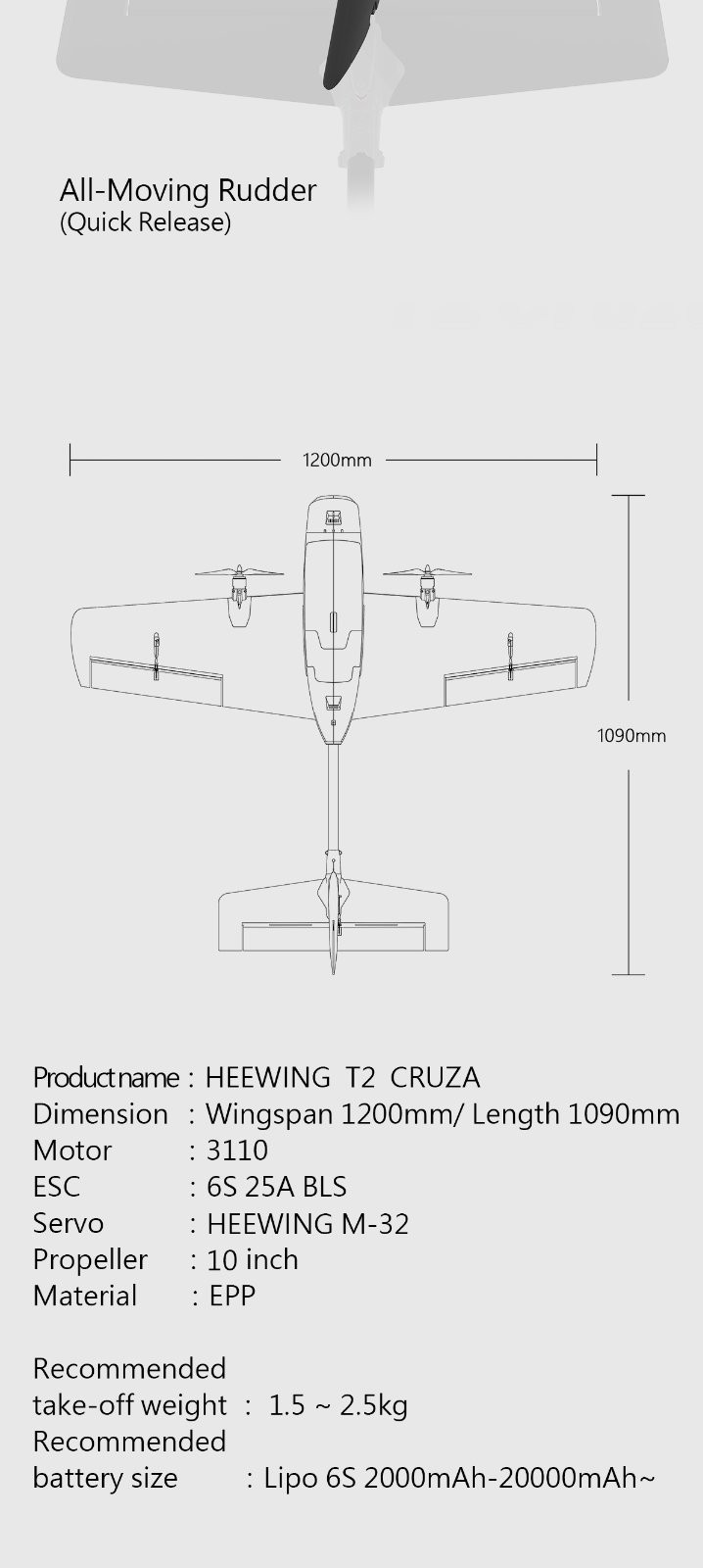 Heewing T-2-P